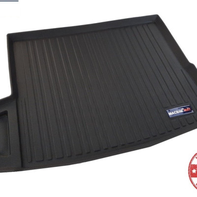 Thảm lót cốp xe ô tô BMW X1/F48 2016-2018 nhãn hiệu Macsim chất liệu TPV cao cấp màu đen (177)
