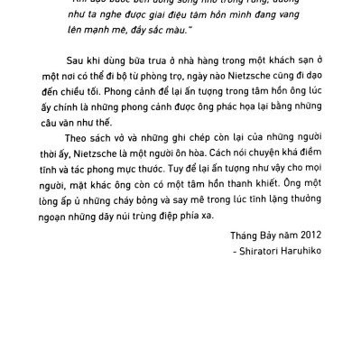 Lời Của Nietzsche Cho Người Trẻ - Tập 2: Tri Thức - Nghệ Thuật - Lối Sống