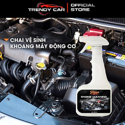 Vệ Sinh Khoang Máy Ô Tô - Dung Dịch Vệ Sinh Khoang Máy Ô Tô F Clean - Tẩy Cặn Dầu Mỡ Động Cơ Xe