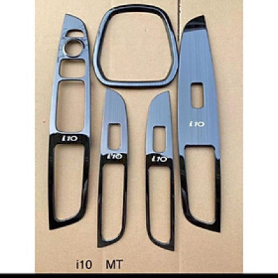 Ốp Nội Thất cho Xe Hyundai Grand i10 2014- 2020 số sàn, Hàng Titan cao cấp