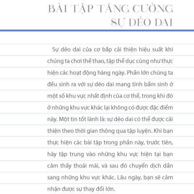 70 Bài Tập Cải Thiện Vóc Dáng Tăng Sự Dẻo Dai (Bản in màu)