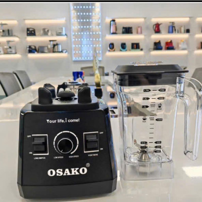 Máy xay sinh tố công suất lớn OSAKO OS-1500 - công suất 1500W, xay đá viên, xay rau má,...có linh kiện thay - Hàng chính hãng