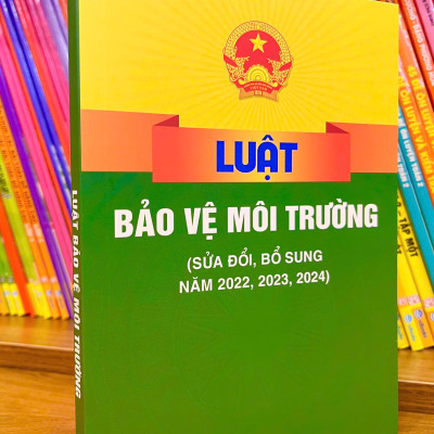 Sách - Luật bảo vệ môi trường năm 2022, 2023, 2024 - ndbooks