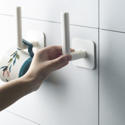 Bộ 2 móc treo thớt, nắp nồi, khăn giấy siêu tiện lợi, móc treo vật dụng gia đình, phòng tắm GD427-TreoThot (giao màu ngẫu nhiên)