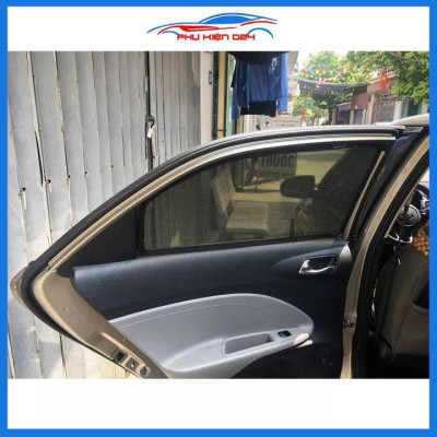 Bộ rèm che nắng ô tô nam châm theo xe Kia Soluto 2018-2019-2020-2021 chắn nắng tốt, lắp đặt đơn giản, tiện lợi