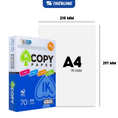 Combo 5 Ream Giấy Flexoffice A4 70 gsm - IK COPY PP-02 (500 TỜ/REAM)