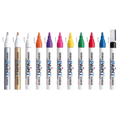 Viết sơn Zebra Paint Marker MOP-200MZ - Nhật Bản 