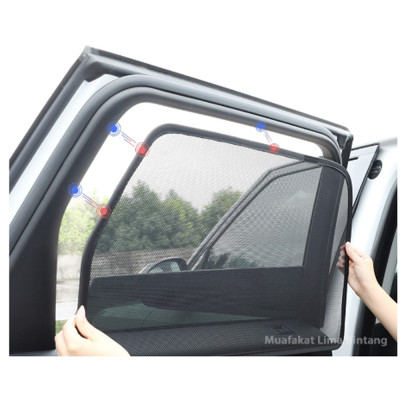 RÈM CHE NẮN XE VINFAST LUX A LOẠI 2 RÈM CHẮN NẮNG NAM CHÂM CHO XE Ô TÔ, BỘ 4 TẤM, CÓ NAM CHÂM