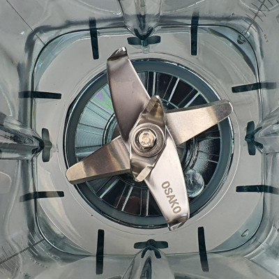 Máy xay sinh tố công nghiệp công suất lớn Osako dao 6 lưỡi công suất 1800W, màu ngẫu nhiên-hàng chính hãng