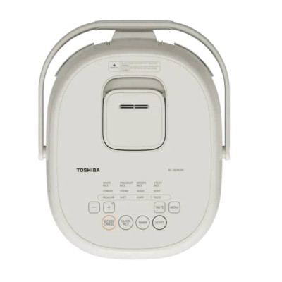 Nồi cơm điện tử Toshiba 1.8 lít RC-18DR4TVN(W) màu Trắng - Hàng chính hãng