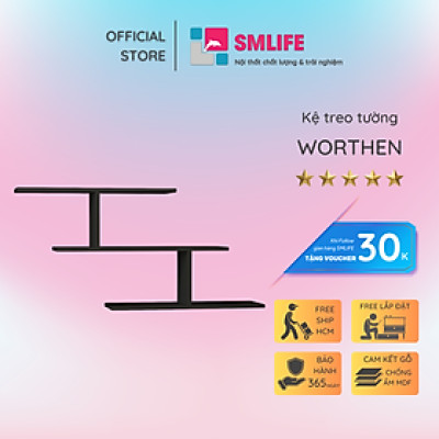 Kệ trang trí mini tiện dụng SMLIFE Worthen