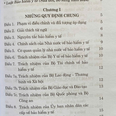 Luật Bảo Hiểm Y Tế ( Sửa đổi, bổ sung năm 2024 )
