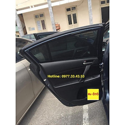 Rèm Che Nắng Xe Mazda 3S 2010-2014 - Hàng Loại 1 Chuẩn Xịn