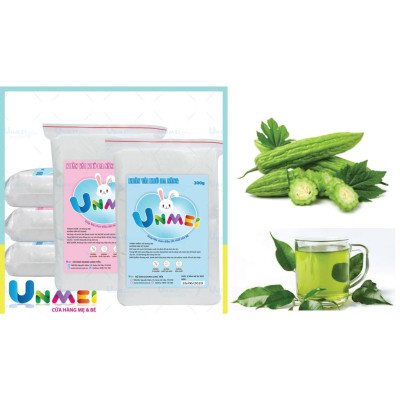 Combo 10 Túi Khăn Vải Khô Đa Năng Unmei - Vải Không Dệt 300gr 270 tờ tặng 1 gói khăn ướt Aiko