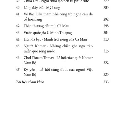 Cẩm nang du lịch: Việt Nam Non Sông Gấm Vóc - Miền Nam (Tái bản có sửa chữa, bổ sung)