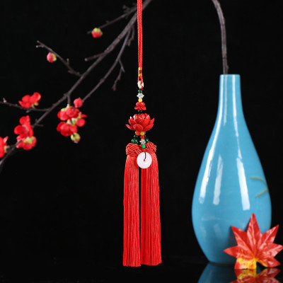 Combo Khánh trang trí xe ô tô, xe hơi, xe tải, Chất liệu đá núi lửa, Mẫu Hoa sen đất Phật, Kèm hộp đựng cung hỷ lót Nhung, gấm