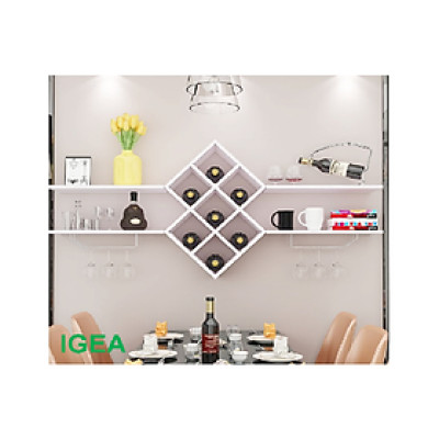Kệ Rượu Phòng Khách Treo Tường HUCHU nhỏ gọn GP26