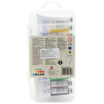 Hộp 10 Tuýp Màu Poster Paint 18 ml - Primo 744T10GAP