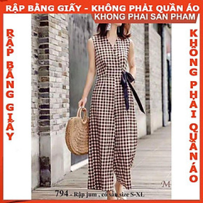 Rập giấy A0 jum cổ tim mã 794 (BẢN VẼ)