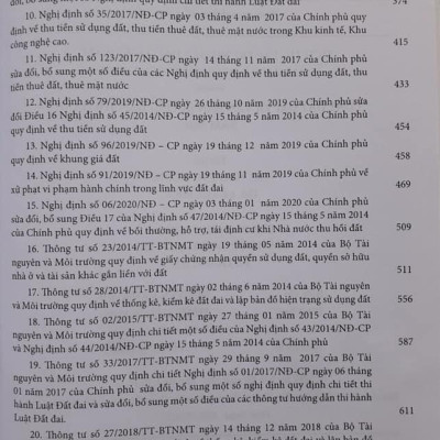 Tích tụ, tập trung đất đai ở Việt Nam- Lý luận và pháp luật hiện hành- Luật đất đai và văn bản hướng dẫn thi hành 2020