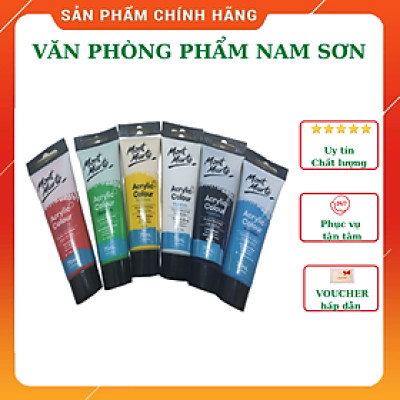 Combo 6 Màu Acrylic Colour Signature MONT MARTE