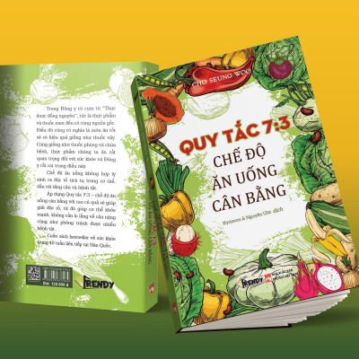 Sách - Quy Tắc 7:3 Chế Độ Ăn Uống Cân Bằng (Tác giả Cho Seung Woo - Dịch giả Kyoyeon & Nguyễn Ước)