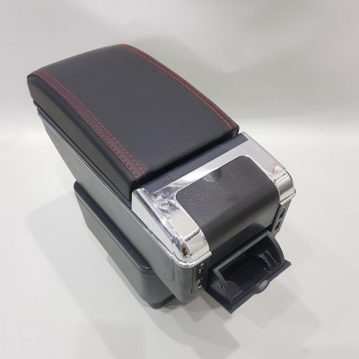 Hộp Tỳ Tay Ô TÔ Mazda 2 Tích Hợp Cổng Sạc USB