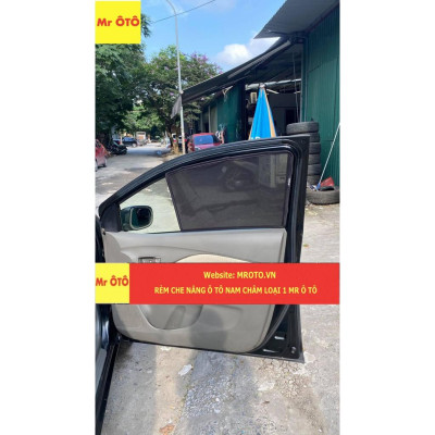Rèm Che Nắng Xe Toyota Yaris Sedan 2007-2012 Loại 1 Mr Ô Tô