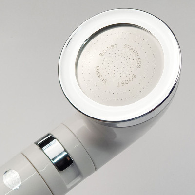 Bộ tay dây sen siêu tăng áp lõi lọc Vitamin- khoáng chất Eurolife EL-118SH (Trắng)