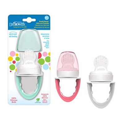 Túi nhai chống hóc chất liệu silicone - Dr.Brown