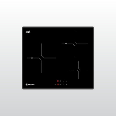 Bếp kính âm 3 từ MH-03I N - Tặng nồi inox nấu từ cao cấp + dung dịch vệ sinh mặt bếp - Hàng chính hãng