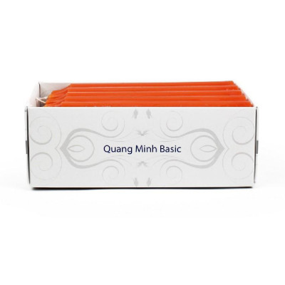 Hộp 15 cây nến thơm thẳng Quang Minh Candle FTRAMART EDC2317 cao 15cm (Cam bí ngô / Cam đỏ)