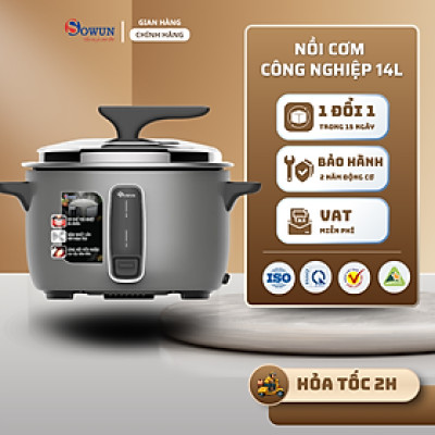 Nồi cơm điện 14 lít Sowun SW 6938 - Hàng chính hãng