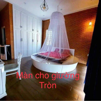 Màn Tròn Công Chúa - Cao Cấp Mộc Miên ( Hình thật )