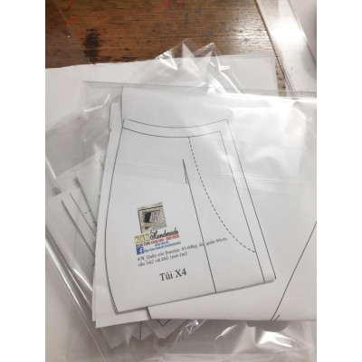 Rập giấy A0 mã 109- không phải quần áo (BẢN VẼ)