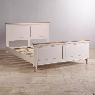 Giường đơn Shay gỗ sồi