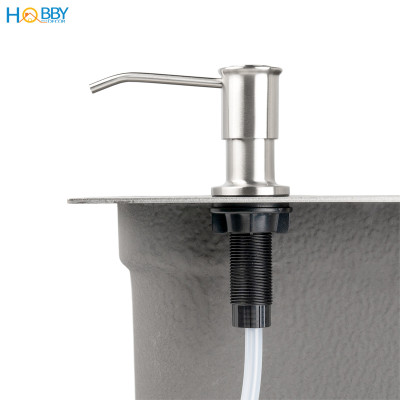 Vòi hút nước rửa chén gắn chậu inox 304 xước Hobby home decor NRC8