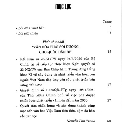 Đường Lối Văn Hóa Của Đảng Trong Chấn Hưng, Phát Triển Văn Hóa Việt Nam