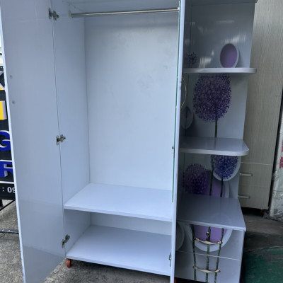 Tủ áo kèm kệ hình Hoa Bồ công Anh Juno Sofa Ngang 1m25 x 1m85 x sâu 48 cm.