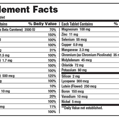 Vitamina Tổng hợp Kirkland Daily Multi Vitamins - Mỹ - QuaTangMe Extaste