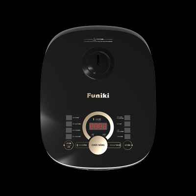 Nồi cơm điện tử 1.5 L Funiki HEC6465 - Công suất 800W - Bảo hành 26 tháng - Hàng chính hãng