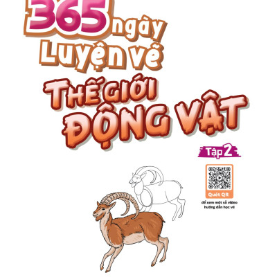 365 Ngày Luyện Vẽ Thế Giới Động Vật (MGB)