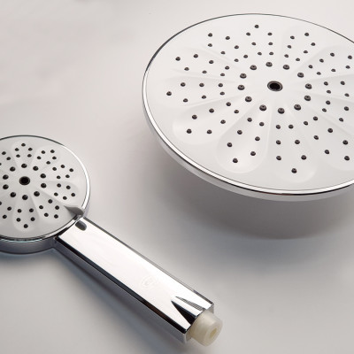 Cây sen nóng lạnh Đồng mạ Chrome Eurolife EL-S924 (Trắng bạc)