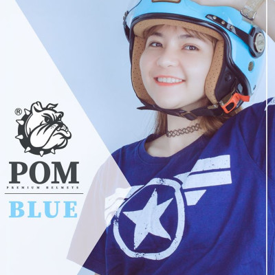 Mũ bảo hiểm 3/4 Bulldog Pom chính hãng