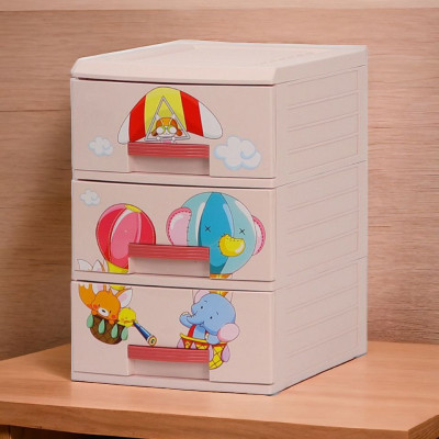 TỦ NHỰA 3 / 4 TẦNG KIT TY ĐỰNG ĐỒ ĐA NĂNG - TỦ ĐỰNG QUẦN ÁO TRẺ EM ĐỰNG TÀI LIỆU GIẤY A4 NHỎ GỌN TIỆN LỢI