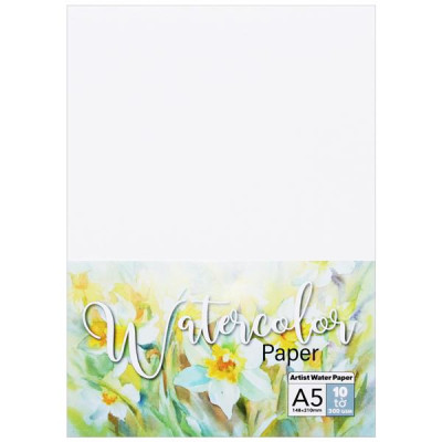 Giấy Vẽ Mỹ Thuật A5 - Artist Water Paper 300gsm - The Sun (10 Tờ/Xấp)