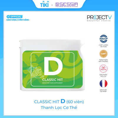 [VOUCHER 200K & TẶNG 5 TÚI PV ZIP] Thực Phẩm Sức Khoẻ D+A | V Alphabet - Công thức chống oxy hóa cho tế bào cơ thể - PROJECT V - Xuất xứ Pháp, Hàng Chính Hãng