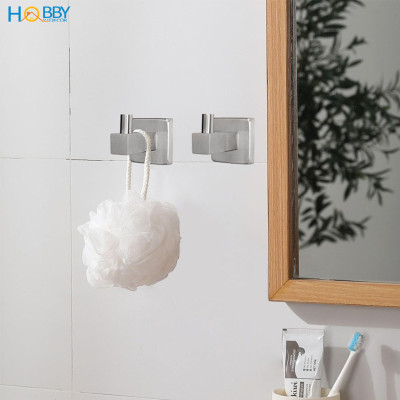 Móc treo quần áo khăn tắm mẫu khoan inox 304 Hobby home decor MT1V