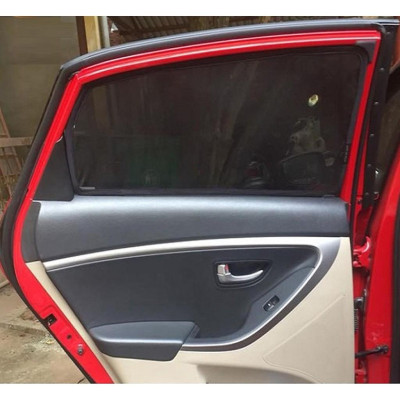 Bộ chắn nắng cao cấp theo xe dành cho HUYNDAI GRAND I10 HATBACK/SEDAN hút nam châm