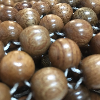 Combo 2 Đệm lót ghế xe ô tô hạt gỗ hương mộc 12ly - hình thật 